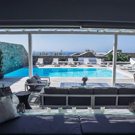 Mando Pool W Sea Views - Five Bedrooms * Agrari (Mykonos)