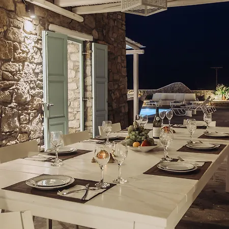 Mando Pool Villas W Sea Views - Five Bedrooms * Agrari (Mykonos)