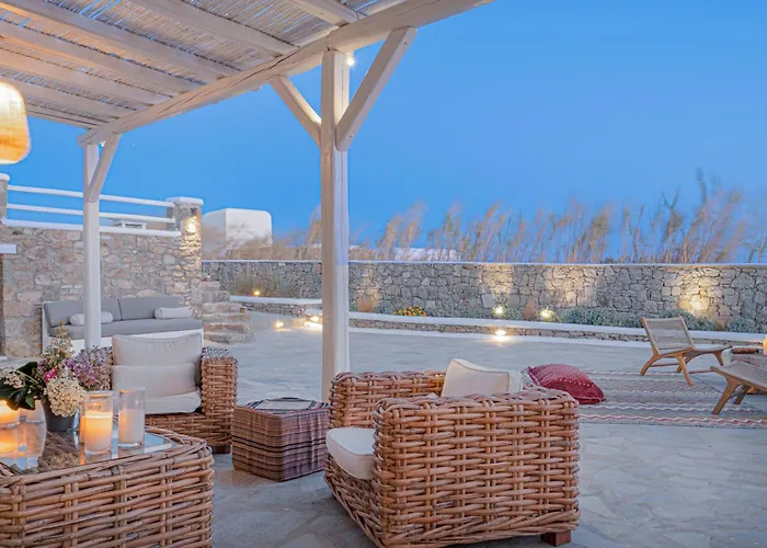 Mando Pool W Sea Views - Five Bedrooms Super Paradise Beach (Mykonos)
