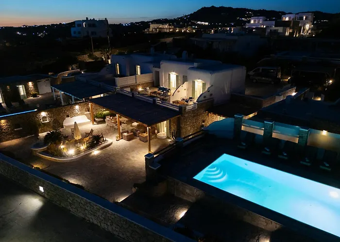 Mando Pool W Sea Views - Five Bedrooms Super Paradise Beach (Mykonos)